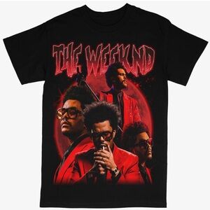 Black Cotton‎ T-Shirt The Weekend